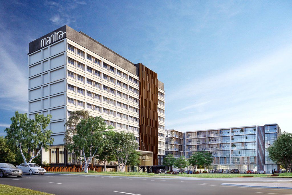 Mantra Macarthur Hotel Canberra Exterior foto